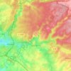 Saint-Michel topographic map, elevation, terrain