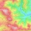 Mýto u Hořic na Šumavě topographic map, elevation, terrain