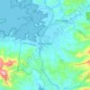 Rivière-Salée topographic map, elevation, terrain