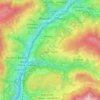 Lajen topographic map, elevation, terrain