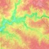 Sarow topographic map, elevation, terrain