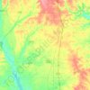 Dooly County topographic map, elevation, terrain
