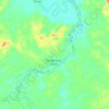 Sungai Dua topographic map, elevation, terrain