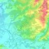 Ravno Rašće topographic map, elevation, terrain