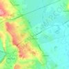 Henstridge topographic map, elevation, terrain