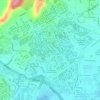 Kampung Selayang Baru topographic map, elevation, terrain