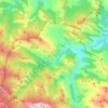 Cazo topographic map, elevation, terrain