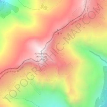 David Glacier topographic map, elevation, terrain