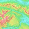 Sava Dolinka topographic map, elevation, terrain