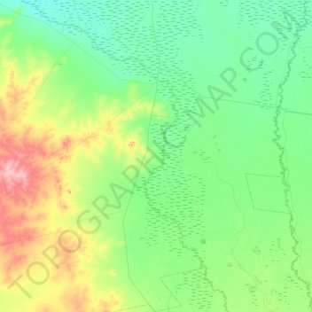 Gongolgon topographic map, elevation, terrain