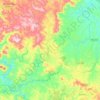 Sapopema topographic map, elevation, terrain