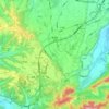 Longtan District topographic map, elevation, terrain