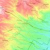 Ndenderu ward topographic map, elevation, terrain