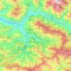 Musikot topographic map, elevation, terrain