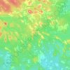 Lapland topographic map, elevation, terrain