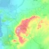 Turbaco topographic map, elevation, terrain
