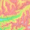 Bregaglia topographic map, elevation, terrain