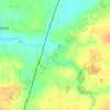 West Rounton topographic map, elevation, terrain