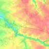 Boussay topographic map, elevation, terrain