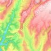 Mur-de-Barrez topographic map, elevation, terrain