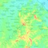 Darul Ihsan topographic map, elevation, terrain