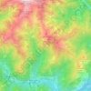Rossa topographic map, elevation, terrain
