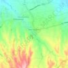 Agioi Trimithias topographic map, elevation, terrain