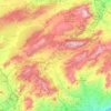 l'Alcoià topographic map, elevation, terrain