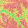 Sawyers Valley topographic map, elevation, terrain