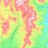 Anserma topographic map, elevation, terrain