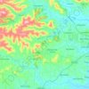 Santa Clara do Sul topographic map, elevation, terrain