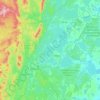 Озёрский городской округ topographic map, elevation, terrain