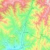 Swat River topographic map, elevation, terrain