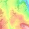 Knockanore topographic map, elevation, terrain