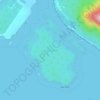 Lelu Island topographic map, elevation, terrain