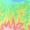 Sürmene topographic map, elevation, terrain