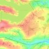 Edith Weston topographic map, elevation, terrain