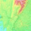 Dores do Rio Preto topographic map, elevation, terrain