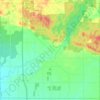 Town of Neva topographic map, elevation, terrain