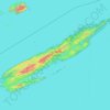 Isle Royale topographic map, elevation, terrain