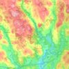 Mansfield topographic map, elevation, terrain