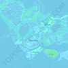 Isola dei Laghi topographic map, elevation, terrain