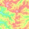 Santa Ernestina topographic map, elevation, terrain