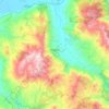 Bozdoğan topographic map, elevation, terrain