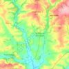 St. Giles on the Heath topographic map, elevation, terrain