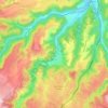 Bonnac topographic map, elevation, terrain