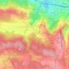 Wates topographic map, elevation, terrain