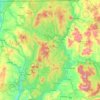 Condado de Essex topographic map, elevation, terrain