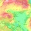 Velika Popina topographic map, elevation, terrain