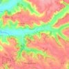 Lacour topographic map, elevation, terrain
